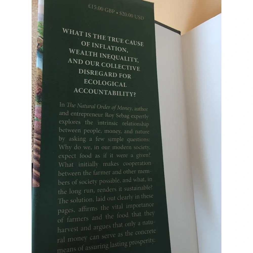 Natural Order of Money by‎ Roy Sebag (2023, Hardcover)